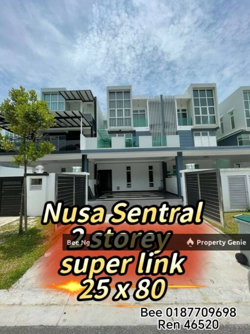 Nusa Sentral 3 storey super link