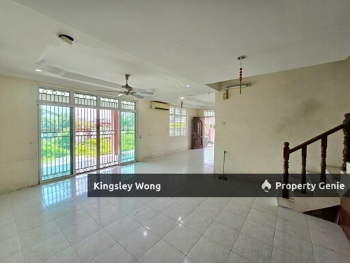 First Garden Menglembu Silibin Double Storey Terrace Corner House Near Shoplot Food Court Facing South
