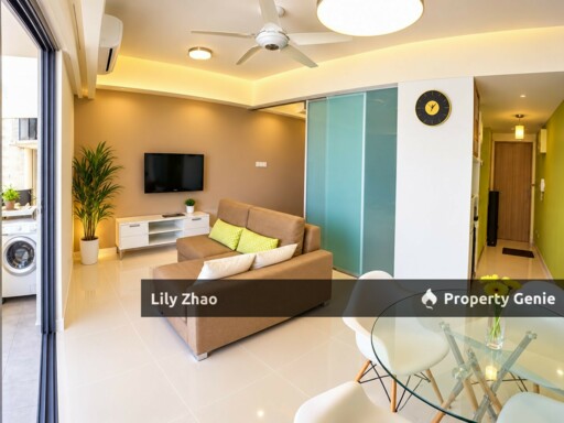 The Peak Soho for Rent, Sea View 497sf, 1Bed 1Bath Fully Furnished @ Signal Hill, Kota Kinabalu City, Sabah