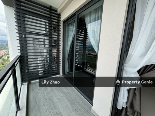 Jesselton Twin Towers B 13th Floor, High End Condo for Rent, 2Bed 2Bath, 832 sf, Near QE2, Jalan Lintas, Kota Kinabalu City