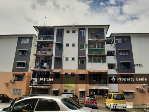 Seksyen 4 @ Wangsa Maju-LRT-Block C10 3rd floor-Sale Below Bank Value Rm30k