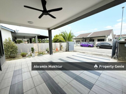 RENOVATED Single Storey SEMI-Detached, Taman Orkid Maju 3, Seksyen 29 Kg Lombong Shah Alam