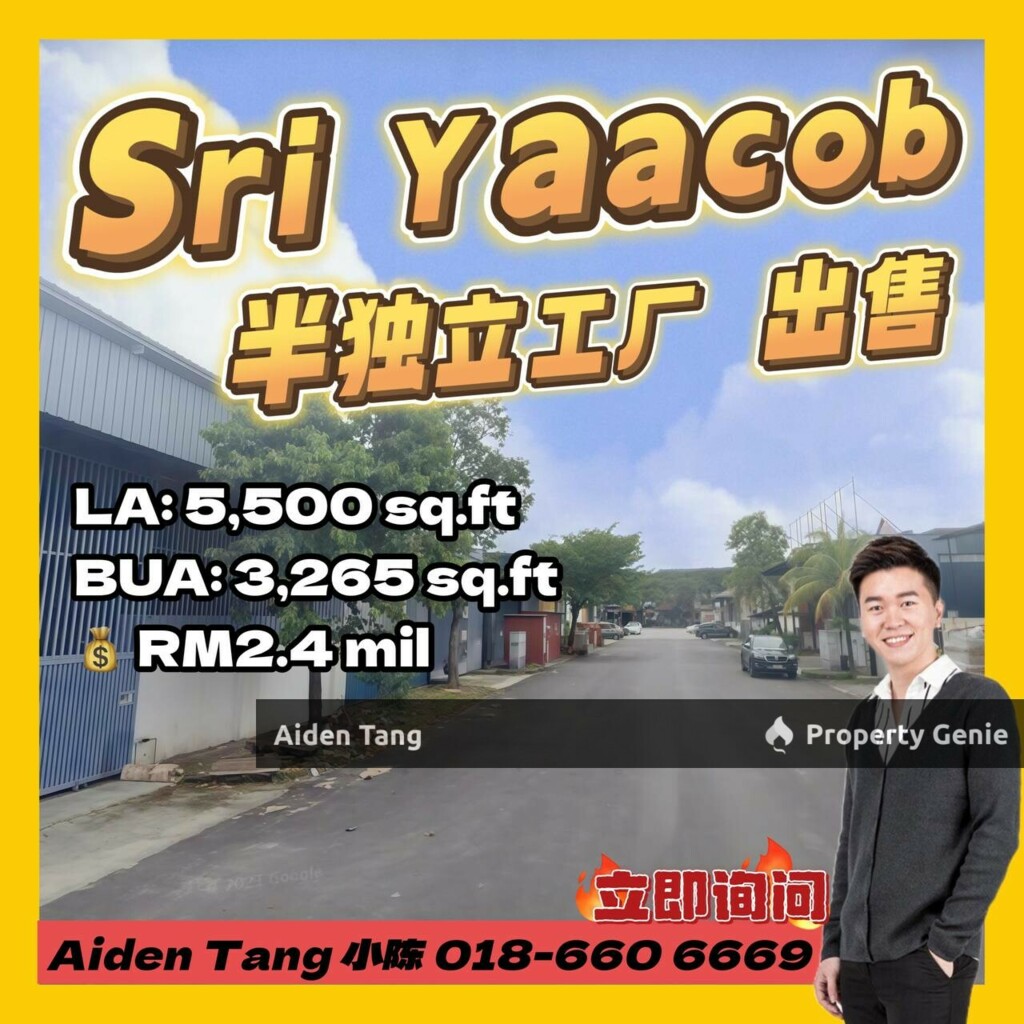 Skudai Sri Yaacob Semi D Factory