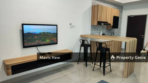 For Rent, KSL Residence 2 @Kangkar Tebrau, 1 Carpark, Fully Furnished