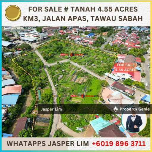 Development Land 4.55 Acres Tawau