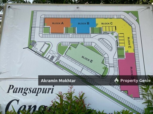 Ground Floor & 1 Parking | Pangsapuri Cengal, Taman Cheras Hartamas
