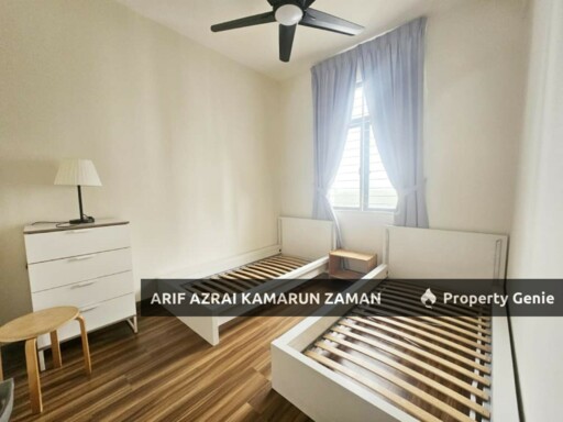 [Fully Furnished Lake View Unit] Tamara Residence, Presint 8 Putrajaya | 3 Bedrooms | 1,205 sqft | RM2,500/month