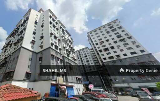 PETALING JAYA SELANGOR || PANGSAPURI DELIMA || TINGKAT SATU, 635 SQFT || BUMI LOT || LEASEHOLD || RM220,000 || (*sp2511-0123)