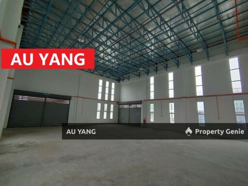 Semi-Detached 1.5 Storey Factory For Rent Bukit Minyak Simpang Ampat Penang