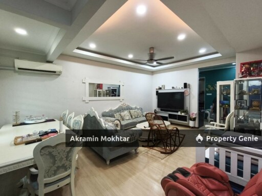 Freehold, Fully Renovated & Partially Furnished | Double Storey Terrace, Taman Puchong Prima, Puchong