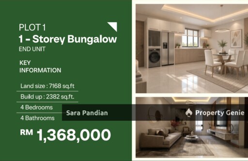 Freehold Bungalow House for Sale in Tigerlane Ipoh