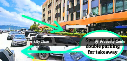 Ground Floor Shop Lot / Showroom / F&B for Rent, 595 Sq ft, Road Frontage, Prime Location, Wisma Sabah, Kota Kinabalu City Centre, Sabah