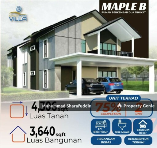 DOUBLE STOREY SEMI D BANDAR PUTRA,KUANTAN
