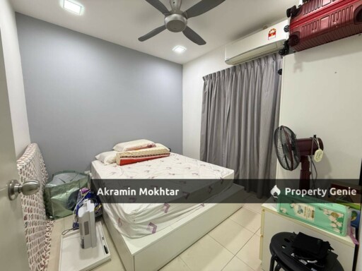 Freehold, Renovated & 2 Parking | Apartment Seri Kasturi Setia Alam [Partly Furnished]  Details: