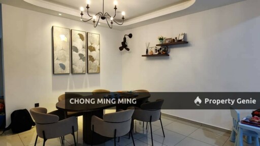 Fully Furnished Hilltop 2 Storey Super-Link @ Ara Sendayan for Rent