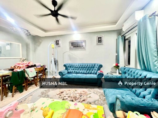 Renovated Double Storey Terrace House 5 Bilik di Bandar Tasik Puteri Rawang Untuk Dijual