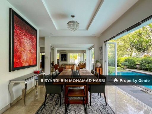 Fully Renovated With Swimming pool 3 Storey Corner Lot Semi D @ Changkat Kiara Bayu, Dutamas, Mont Kiara Kuala Lumpur .