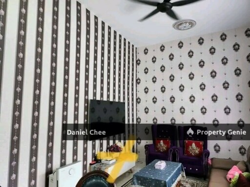 Meru Scientex Ground Floor Partly Furnished Condo FOR RENT