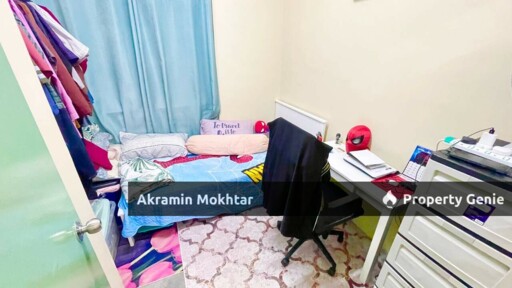 FREEHOLD, RENOVATED & FULLY FURNISHED | Pangsapuri Bukit Baru Keramat Kuala Lumpur