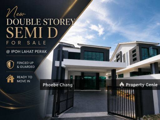 MONT CREST IPOH DOUBLE STOREY SEMI-D HOUSE FOR SALE
