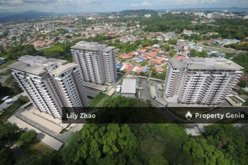 Alam Damai Condo with Balcony for Rent, Block B 11th Floor, Fully Furnished, Kota Kinabalu City