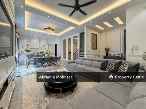 Freehold, Fully Furnished & Fully Renovated | 2 Storey Semi D Cluster Stoneridge Eco Majestic Semenyih
