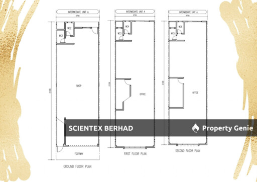 3 Story Shop Office, Scientex Kulai