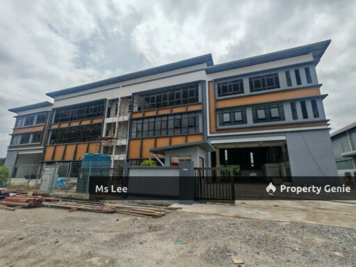Intermediate Semi-D Factory with Office-Jenjarom Industrial Park