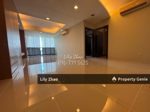 Jesselton Condo for Rent, Luxury & High end Residential, 1,690 Sq ft, High Floor, Partially Furnished, 3Bed 3Bath, Near QE2, Luyang, Kota Kinabalu