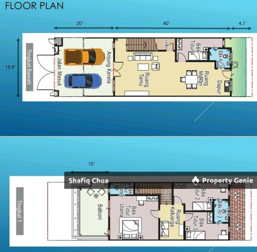Rumah Baru Design Moden 2 Tingkat Teres Di Taman Bentara, Telok Panglima Garang