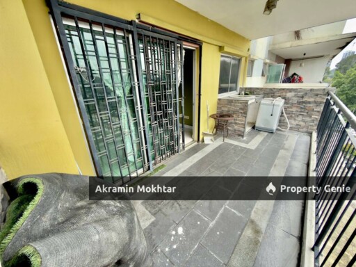 Freehold, Corner Unit, Renovated & Partially Furnished | Indahria Apartment Seksyen 22, Shah Alam Selangor