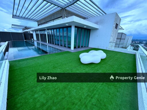 Exclusive Full Sea View Triplex Resort Penthouse For Sale, 3,701 Sf, Signal Hill, Kota Kinabalu City, Sabah.