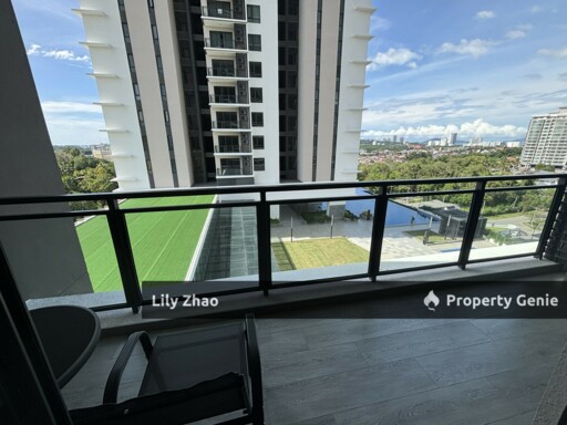 Jesselton Twin Towers B 13th Floor, High End Condo for Rent, 2Bed 2Bath, 832 sf, Near QE2, Jalan Lintas, Kota Kinabalu City
