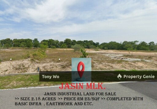 Industrial Land At Jasin For Sales