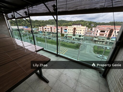 T1 Bundusan Commercial, Ready Hot Pot Restaurant for Rent, Sky Deck Corner Lot, F&B Area, Penampang, Kota Kinabalu.