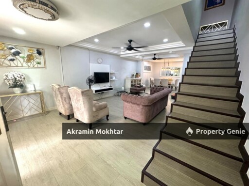 FACING OPEN & FULLY RENOVATED | DOUBLE STOREY TERRACE JALAN INDAH 4 TAMAN AMPANG INDAH 68000 AMPANG  SELANGOR.