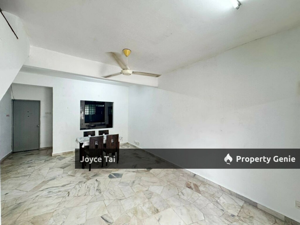 impian emas double storey house