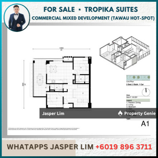Tropica Suite Commercial (Mixed Development + Hotel)