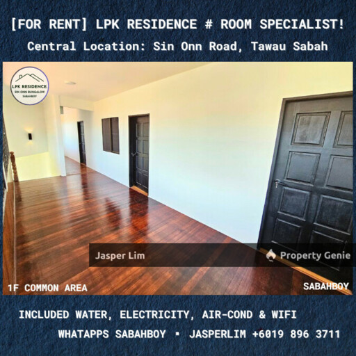 LPK Residence Bungalow _ Room For Rent