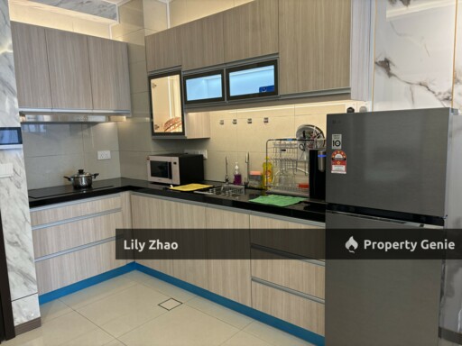 Jesselton Twin Towers B 13th Floor, High End Condo for Rent, 2Bed 2Bath, 832 sf, Near QE2, Jalan Lintas, Kota Kinabalu City