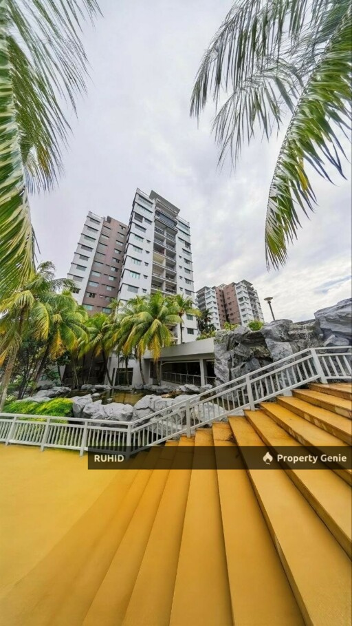 Danga View Apartment JB For Sale | Freehold 3R2B Renovated | Near CIQ