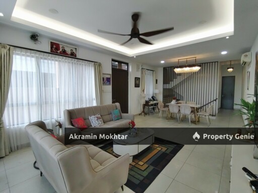 Freehold, Facing Open & Renovated | 3-Storey Terrace, The Mulia Residences, Cyberjaya