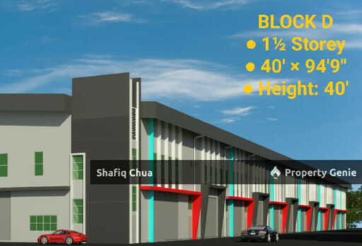 Batu Caves New Multi-Function Warehouse Factory For Sale