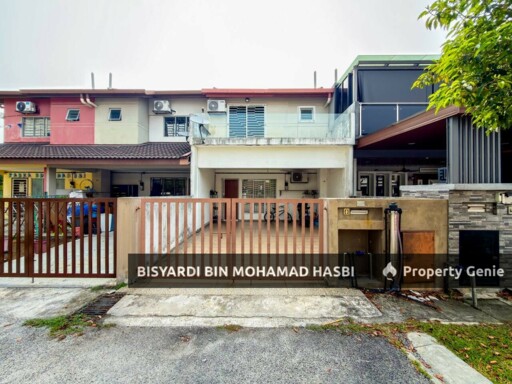 Renovated Double Storey Terrace, Desiran Bayu, Puchong.