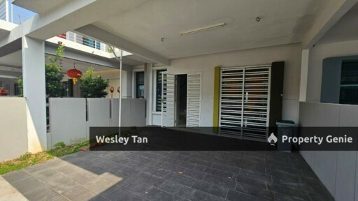 Cheapest Rental House One Krubong Sutera Emas 24hr Guard 4 Rooms Bare
