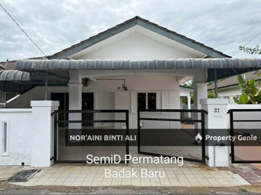 SEMI-D SETINGKAT PERUMAHAN BUKIT RANGIN,  PERMATANG BADAK BARU, KUANTAN - RENOVATED