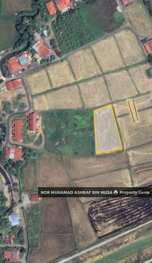 Tanah Sawah Alor Dahnan Kurong Batang Kangar Perlis