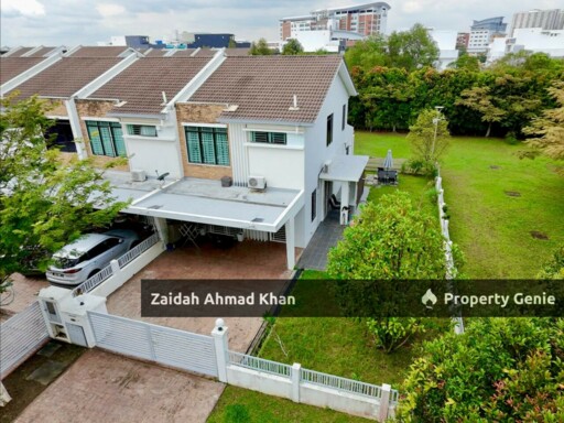 Corner Lot Double Storey Ceria Residence Renovated And Extended For Sale