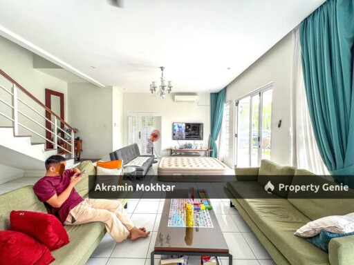 Freehold, Facing Open & Corner Lot | 2 Storey Superlink House Bandar Enstek Nilai Negeri Sembilan
