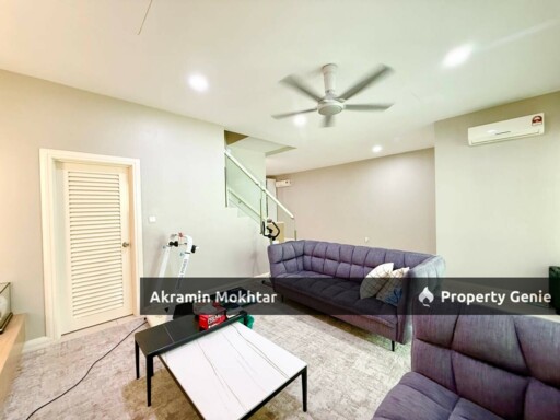 Freehold, Partially Furnished & Renovated | Double Storey Superlink Setia Villa, Setia Eco Glades, Cyberjaya
